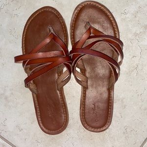 Brown sandals